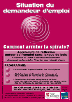 Affiche Spirale 3 A4